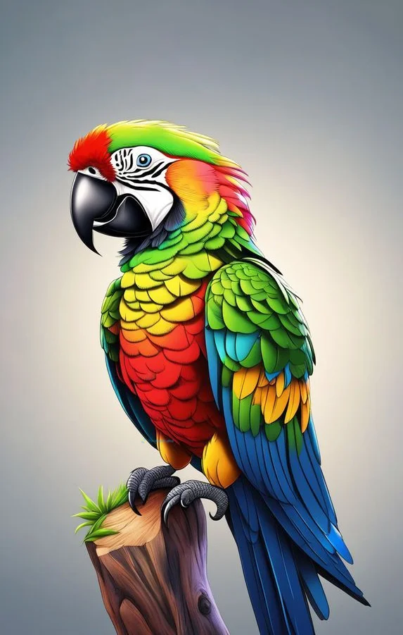 Hình nền con Vẹt cho điện thoại