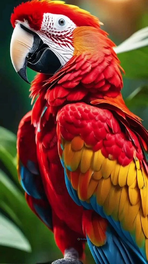 Hình nền con Vẹt cho điện thoại