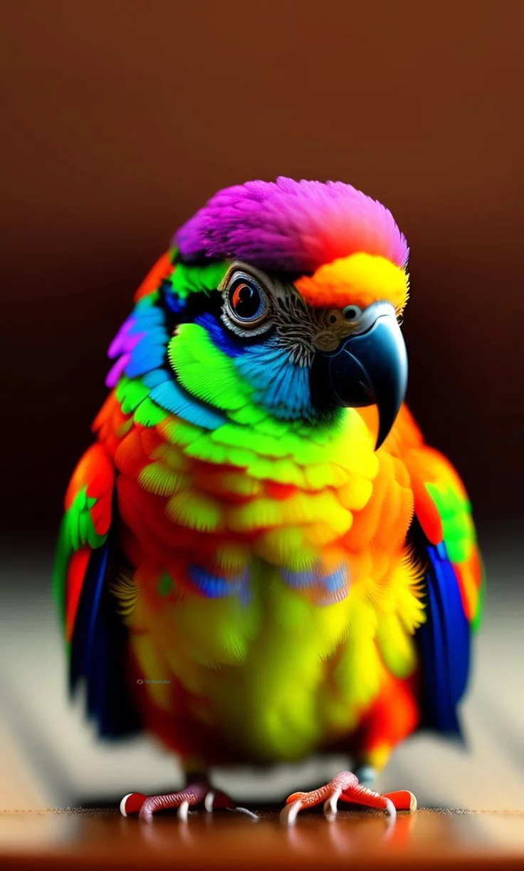 Hình nền con Vẹt cho điện thoại