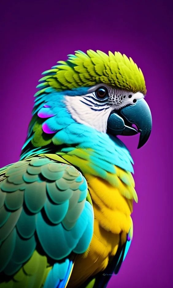 Hình nền con Vẹt cho điện thoại