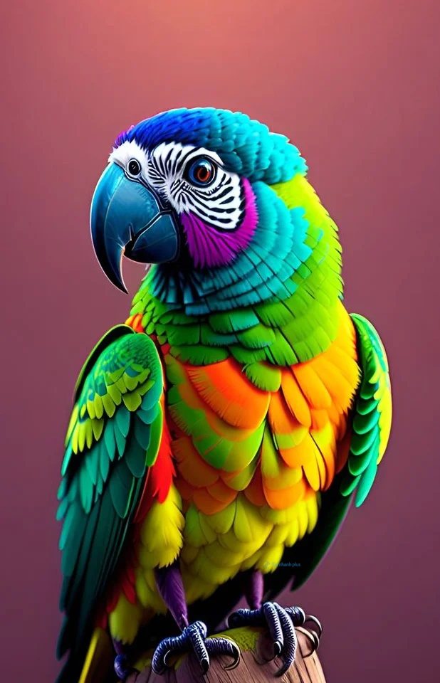 Hình nền con Vẹt cho điện thoại