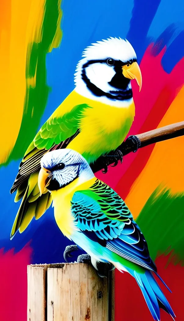 Hình nền con Vẹt cute cho điện thoại