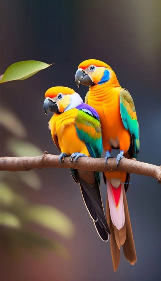 Hình nền con Vẹt cho điện thoại