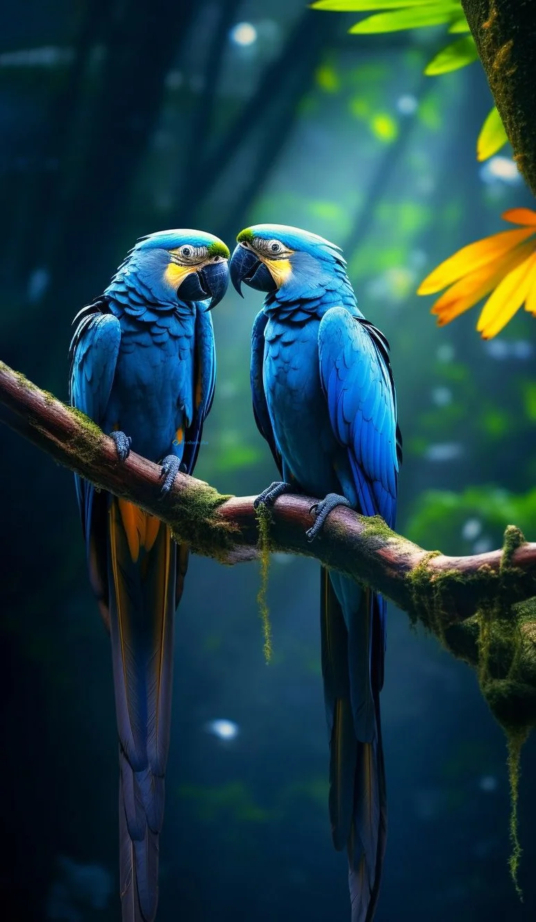 Hình nền con Vẹt cho điện thoại