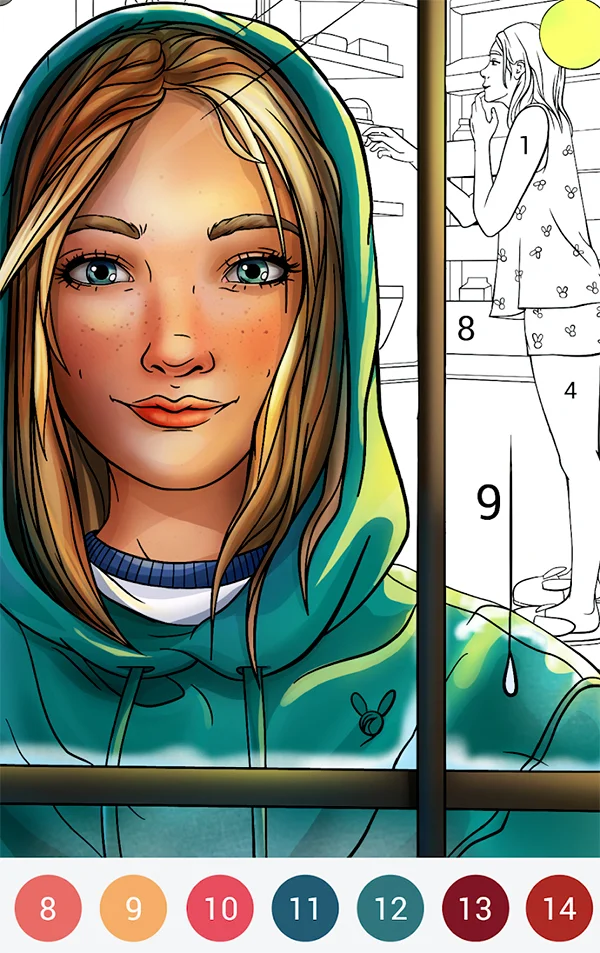 Happy Color – Color by Number