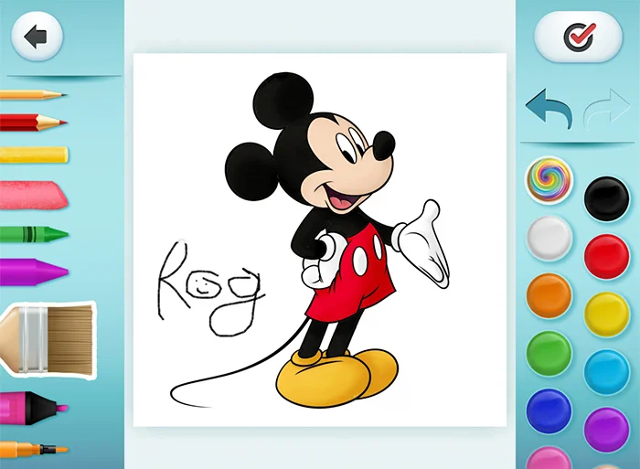 Disney Coloring World