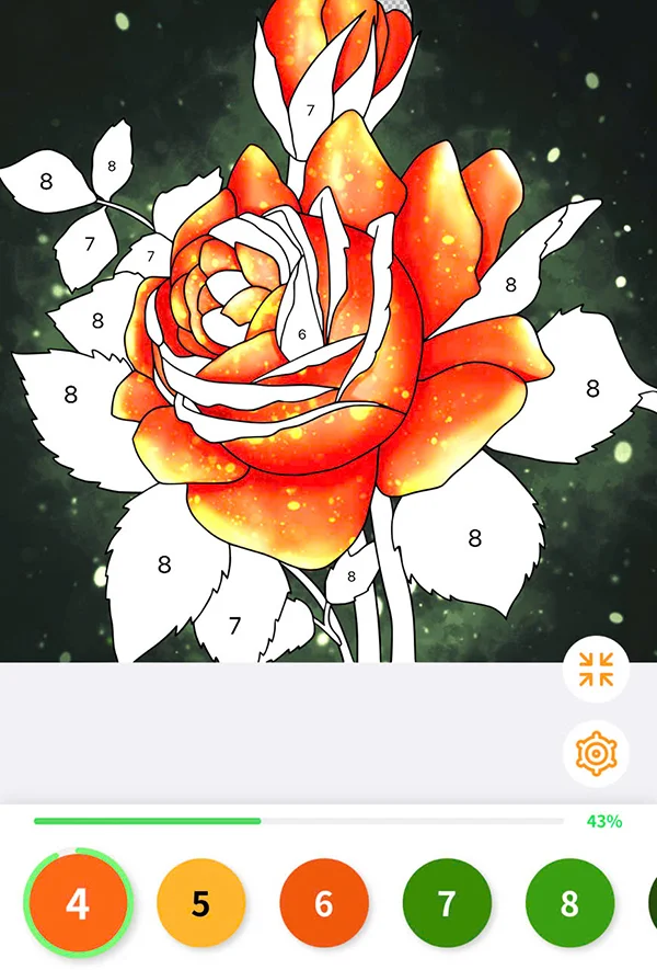 Art Number Coloring Book