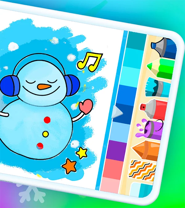 Baby coloring book for kids