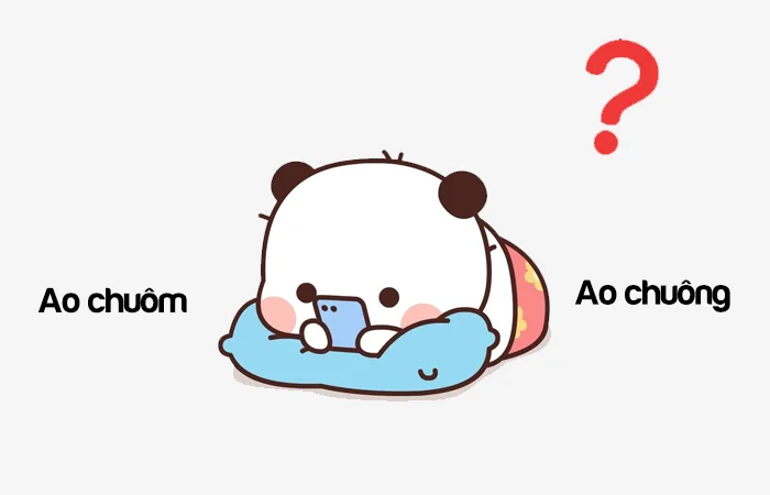 Ao chuôm hay Ao chuông từ nào viết đúng?