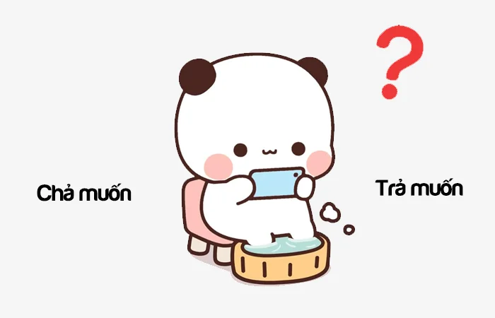 Chả muốn hay Trả muốn từ nào đúng chính tả?