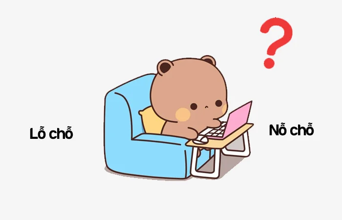 Lỗ chỗ hay Nỗ chỗ