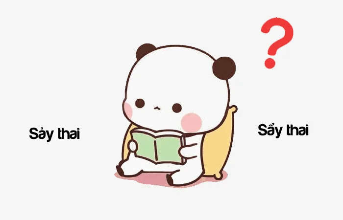 Sảy thai hay Sẩy thai