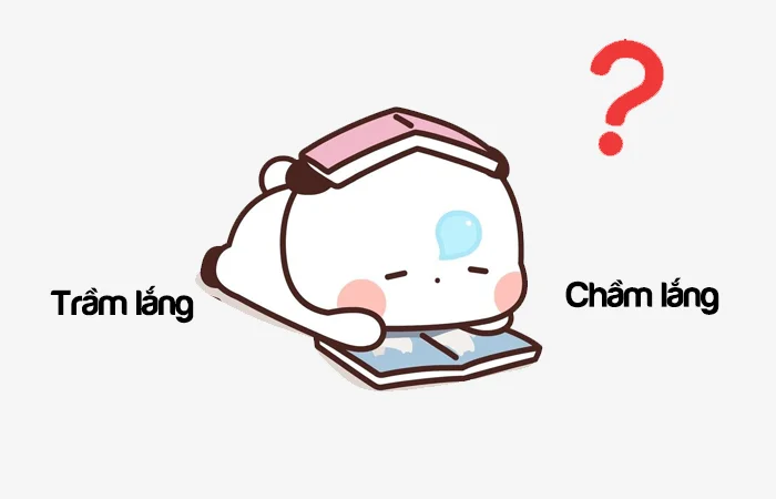 Trầm lắng hay Chầm lắng từ nào viết đúng?