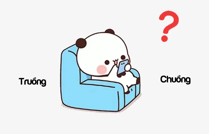 Truồng hay Chuồng từ nào viết đúng chính tả?