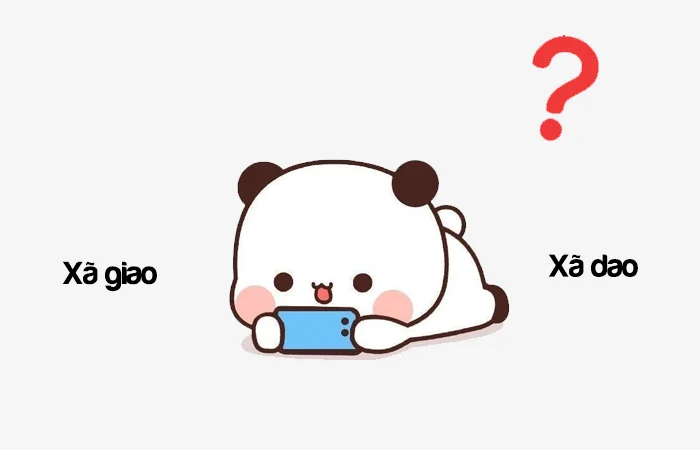 Xã giao hay Xã dao từ nào đúng chính tả?