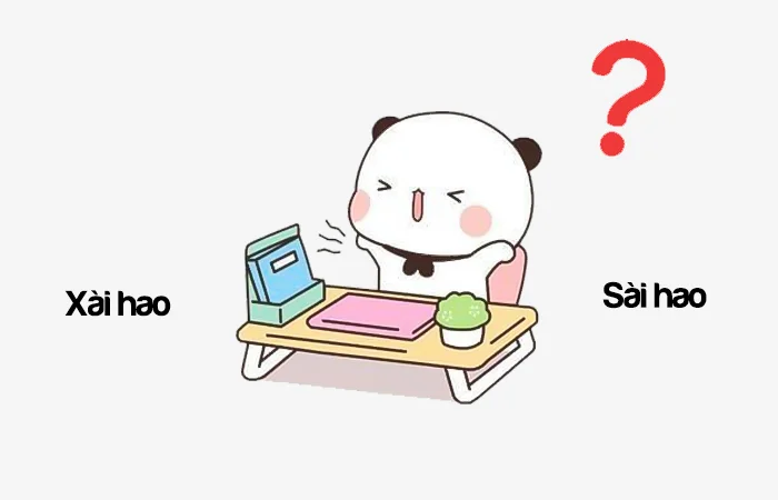 Xài hao hay Sài hao