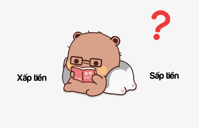 Xấp tiền hay Sấp tiền từ nào đúng?