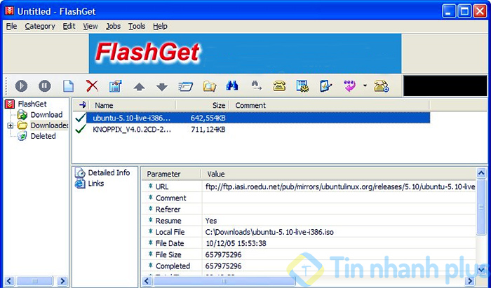 phần mềm FlashGet
