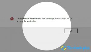 hướng dẫn cách khắc phục lỗi the application was unable to start correctly 0xc00007b