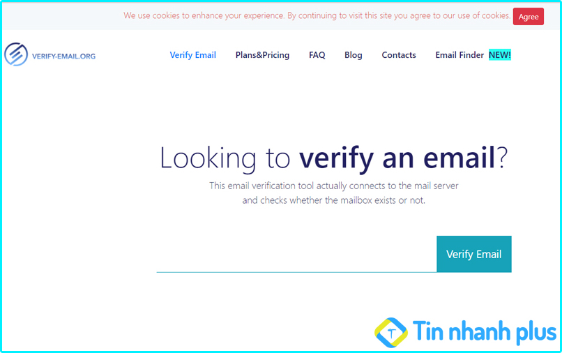 check email bằng Verify-email