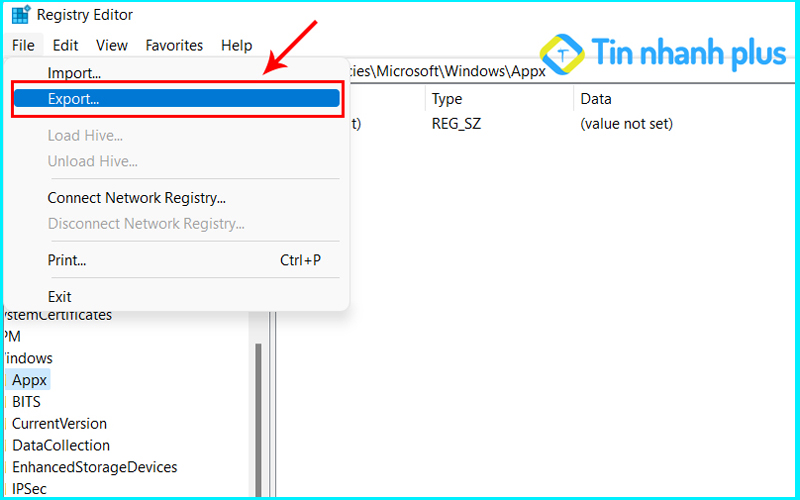 hướng dẫn cách sử dụng Registry Editor để tắt thông báo