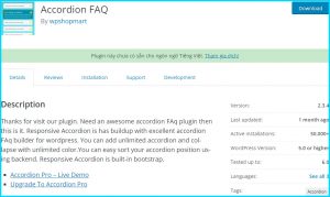 Plugin Accordion FAQ