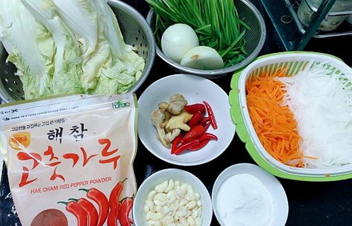 mùa muối kimchi tại Hàn Quốc