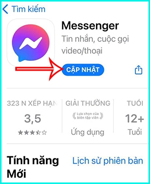 cách cập nhật ứng dụng messenger