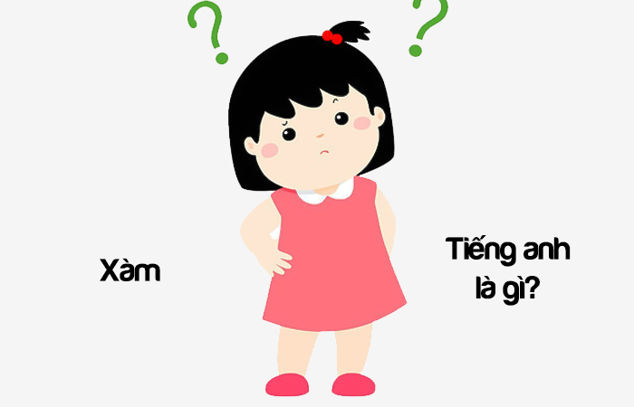 Xàm tiếng Anh là gì