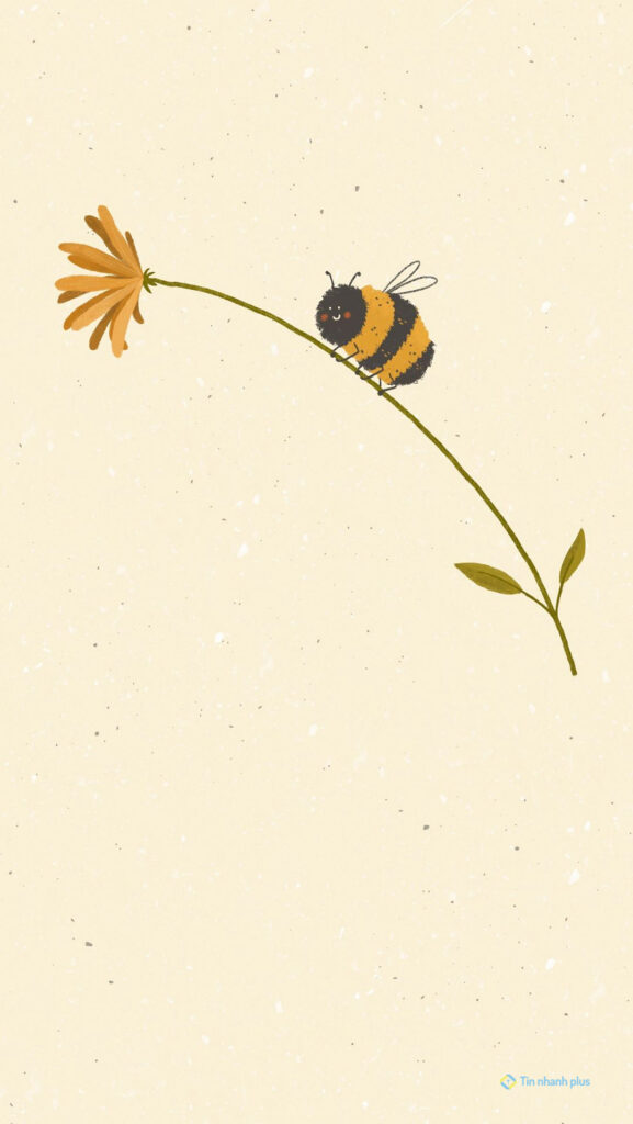 Hình nền con ong cute