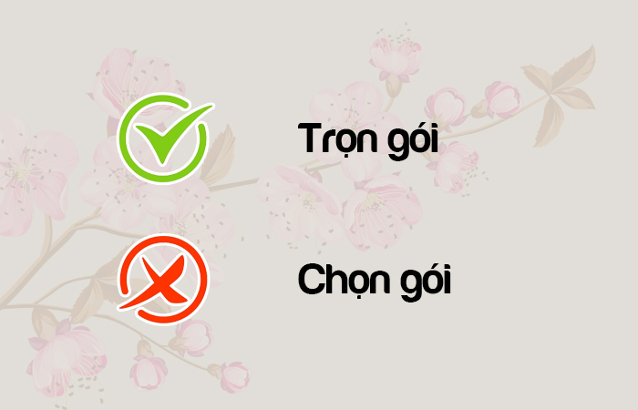 Chọn gói hay Trọn gói